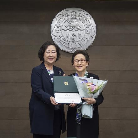 김준희 동창, 본교 발전 위해 51억 8천만 원 쾌척